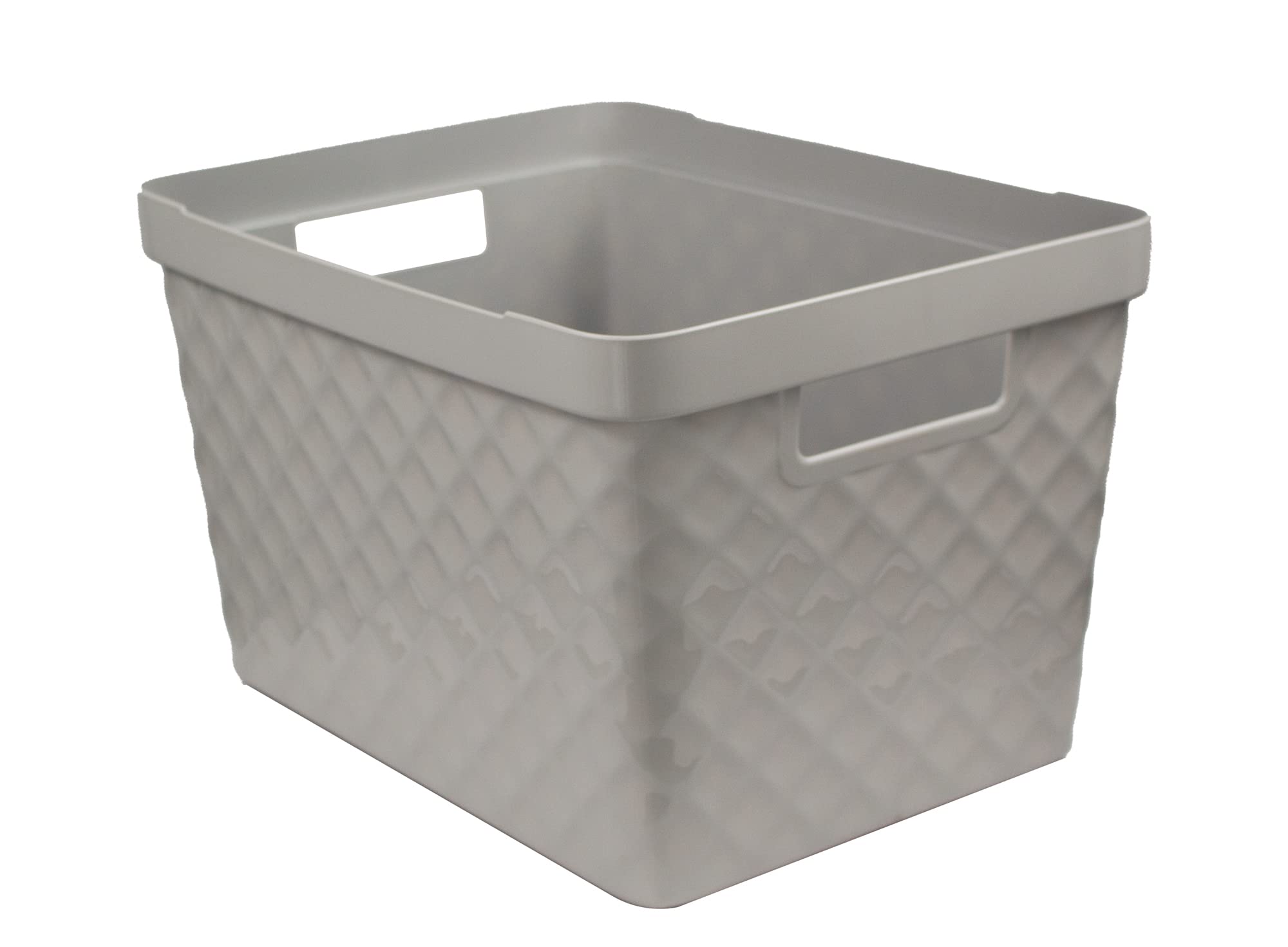 Boîte Kubica Box 51L Ordinett en polypropylène gris clair moyen