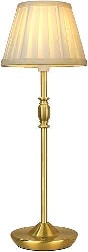 Miniatura 10 de Cordless Table Lamp Portable Small LED Touch Lamp with Dimmer, 18" 2700K Rechargeable Battery Light for Bedside, Dining Room, Bedroom Lamp, Patio,