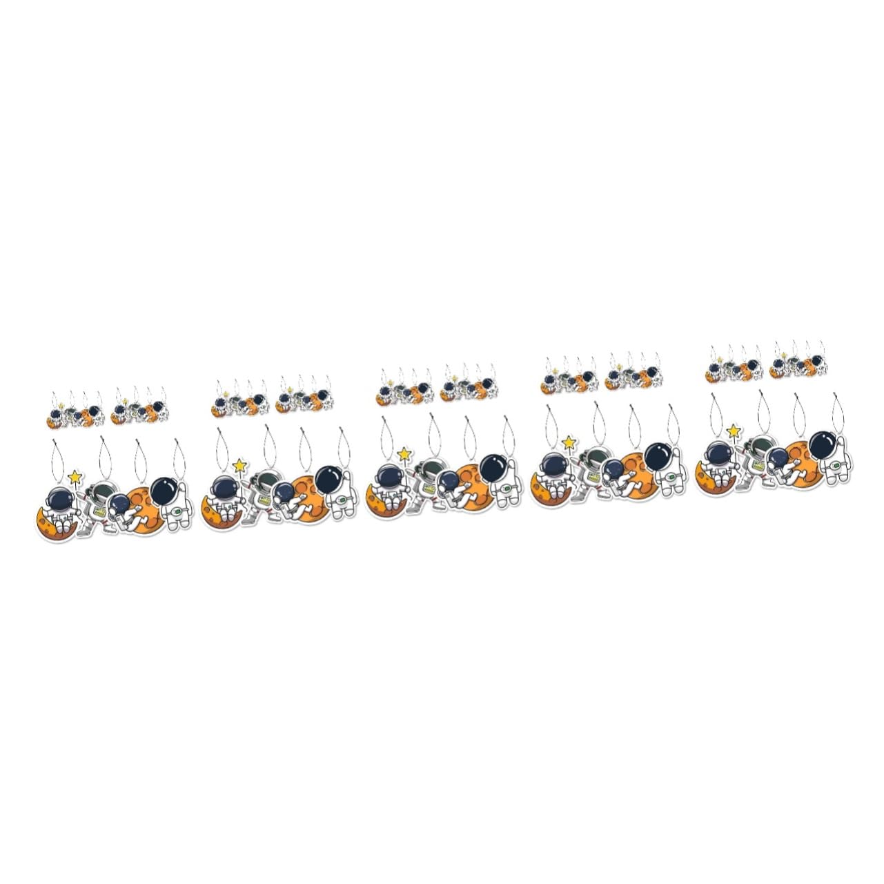 ibasenice 5 Set Di Deodoranti Per Auto Ciondoli Deodoranti Per Auto Ornamenti Per Decorazioni Per Accessori Per 12 Pezzi Per