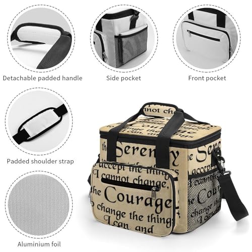 Serenity Prayer On Beach Camping Ice Packs Are Lightweight, Large in Capacity And Easy to Carry4