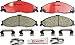 Brembo P10024N Premium Ceramic Front Disc Brake Pad Set CHEVROLET OE# 12519999