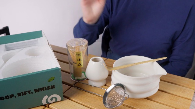Kit tradicional para Matcha, 5 piezas miniatura 5