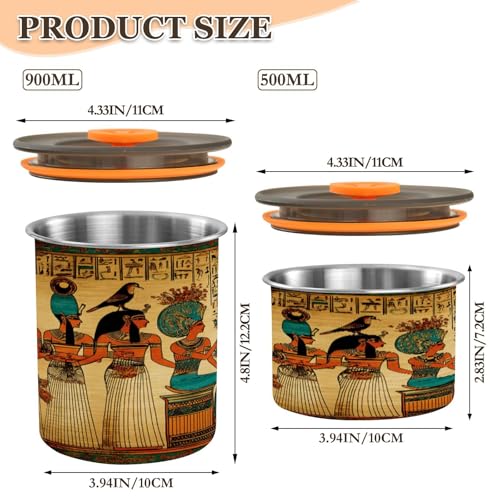 Envase Hermético de Acero Inoxidable para Café 500 ml miniatura 2