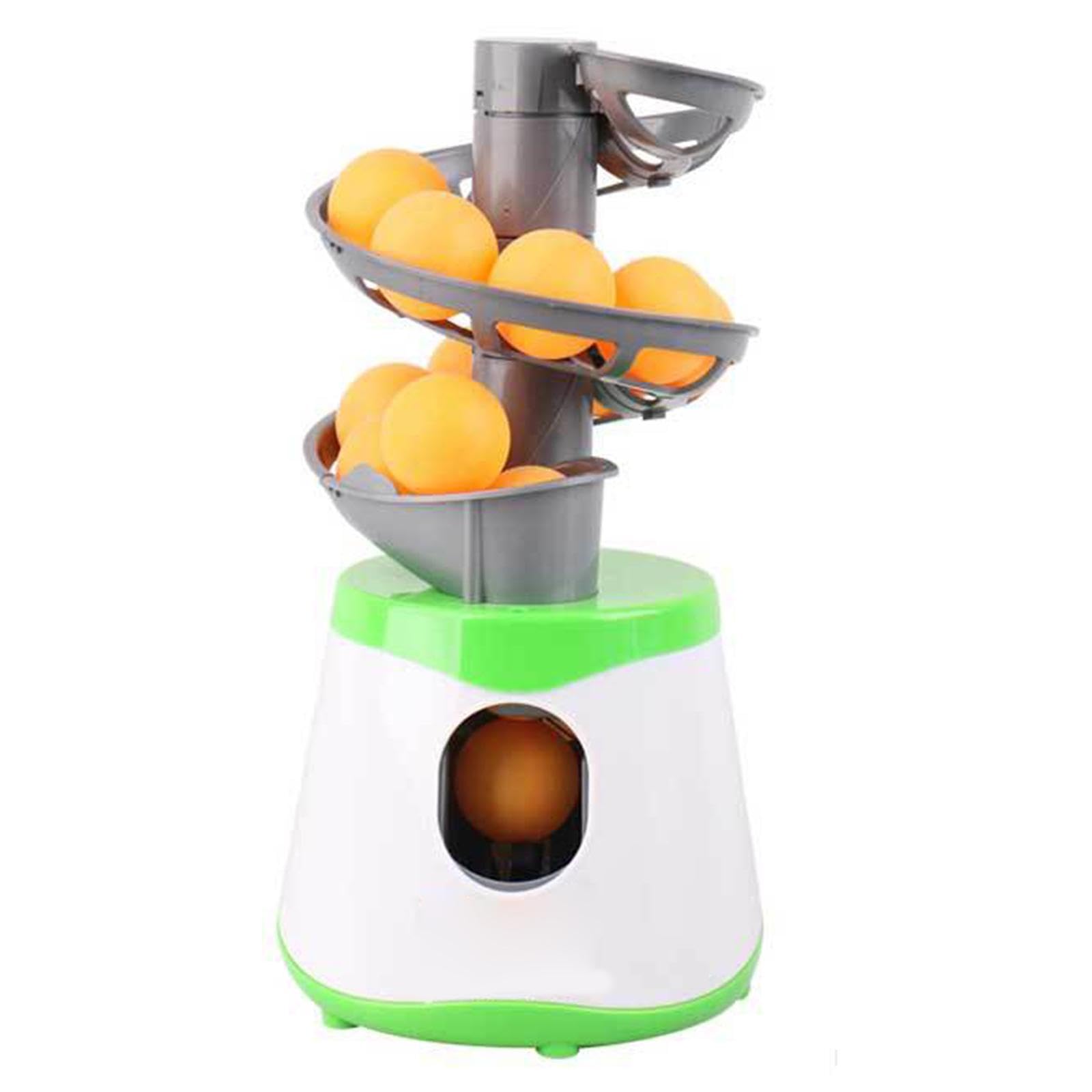 Tennis Robot Macchina Automatico Allenamento Tavolo Pong Lancia Palline Funzione Servizio Automatico Materiale PE Adatto per Studenti Giocatori