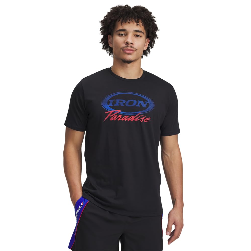 Under Armour Mens Project Rock Iron Short Sleeve T Shirt