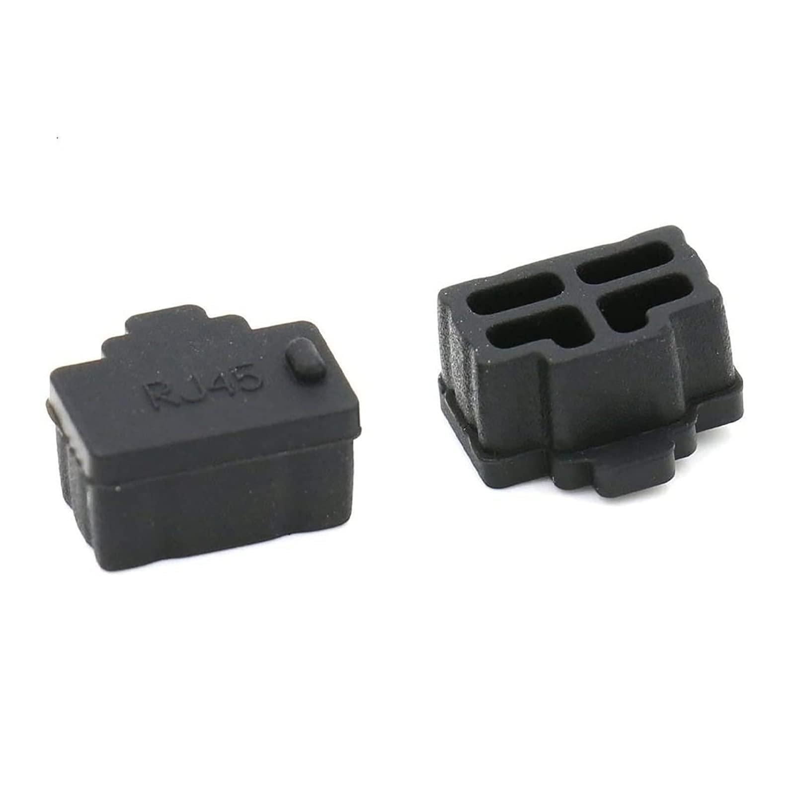 30pcs RJ45 Jack Dust Cover,RJ45 Anti Dust Cover Cap Protector Plug Protects Ethernet Hub Port for RJ45 Female Port for TV,Computer,Other Devices (