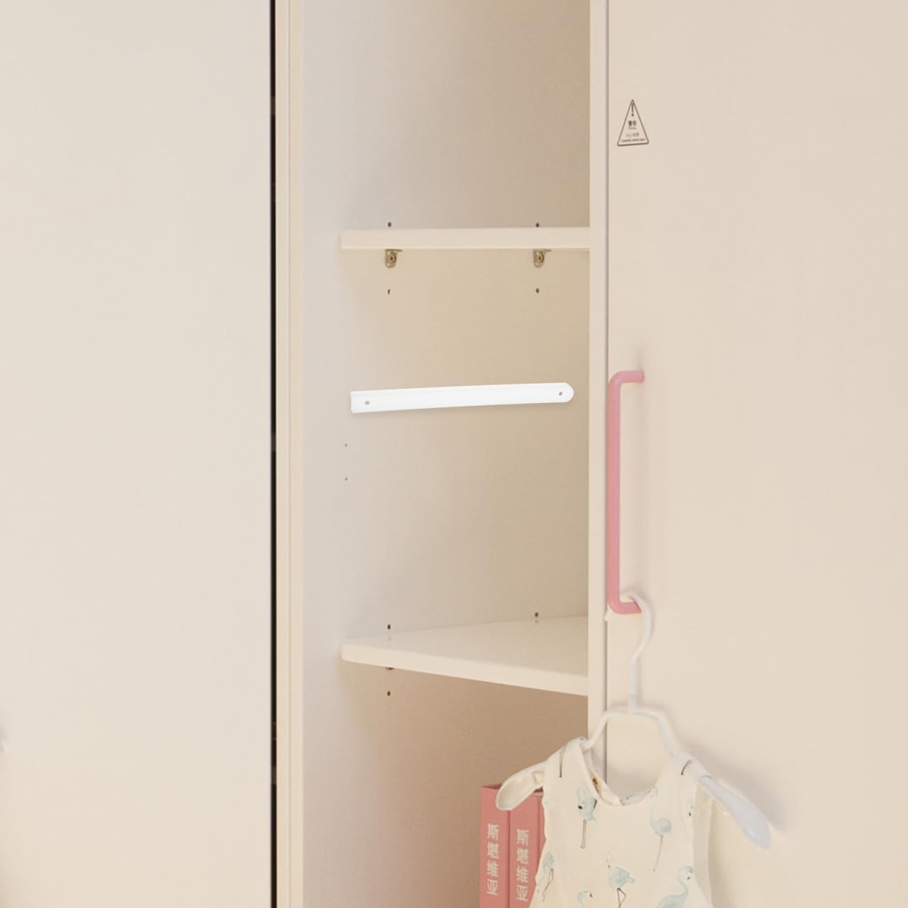 SOIMISS 4Pcs Drawer Runners, Plastic Cabinet Drawer Slides, for Cabinet Replacement Rails Side Mount - Image 2