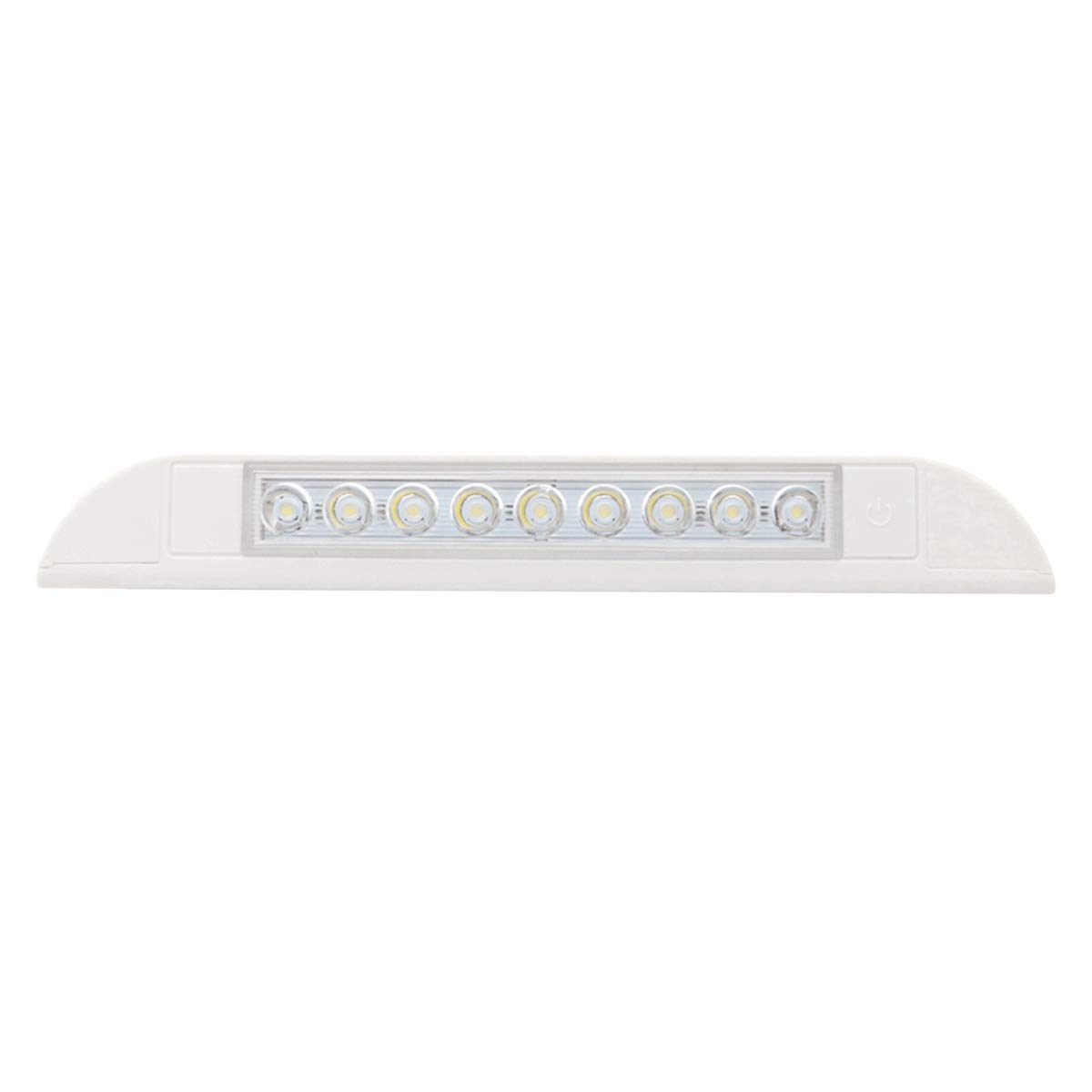 9 LED Luz de Toldo 12V 24V Impermeable 256 Mm Exterior Caravana Autocaravana de la LáMpara