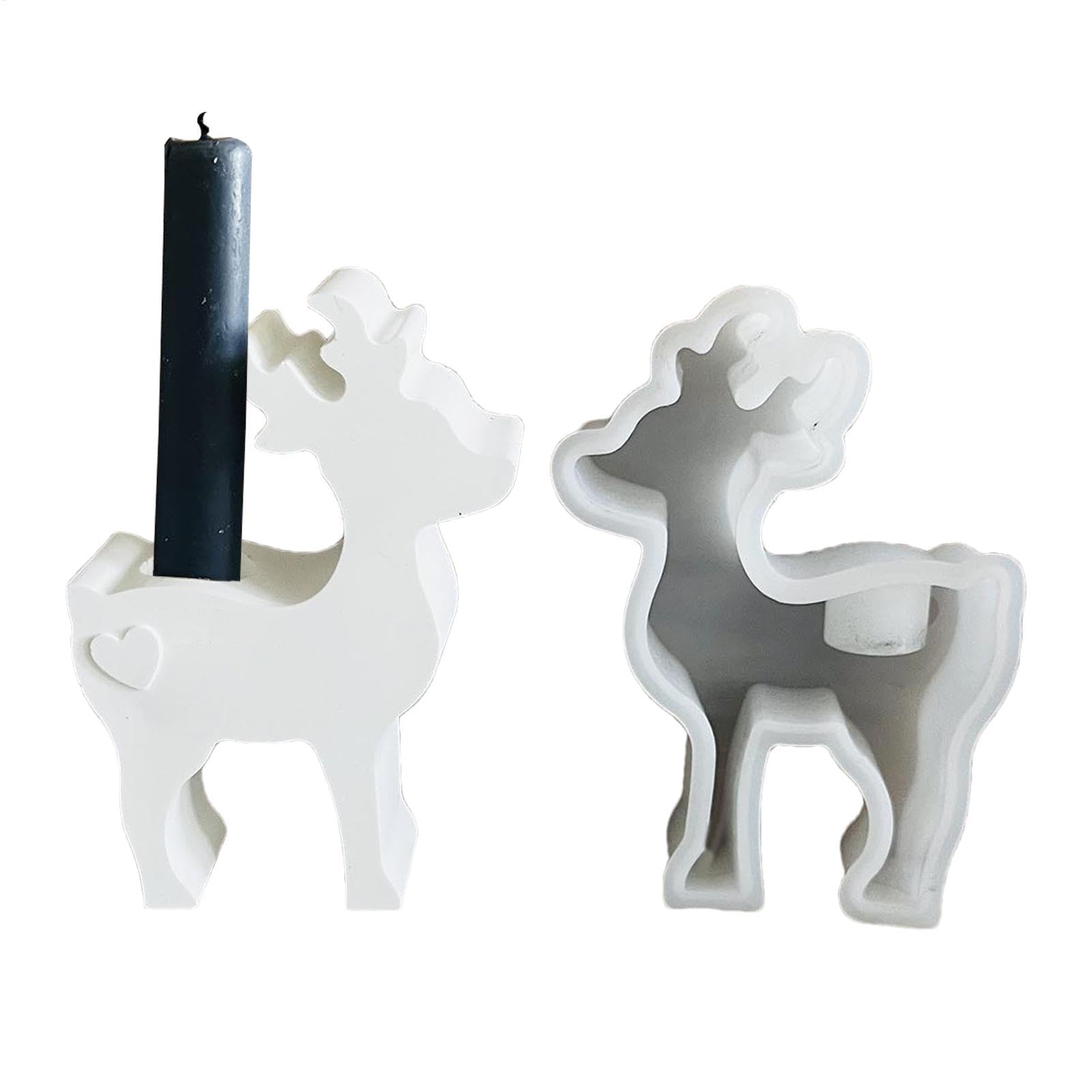 SVOCK Stampo in Silicone per Gesso e Candele Fai da Te - Alce di