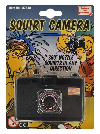 Squirt Camera Retro Classic Water Squirting Jokes Gag Trick Practical Joke
