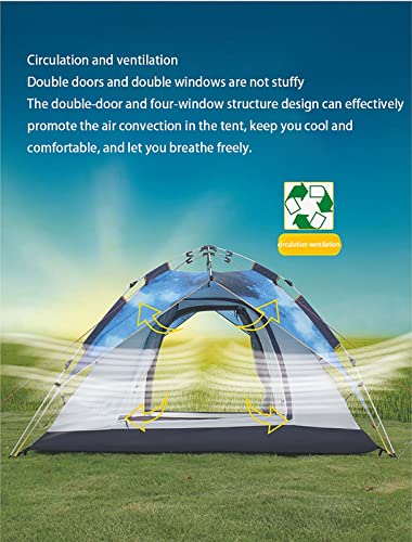 Carpa automática para camping 3 personas ultraligera miniatura 4