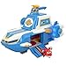 ColorBaby Super Wings Weltflugzeughalter mit Licht, Sound und mit Figur, Super Wings, verwandelbar in Roboter und Flugzeug, Spielzeug, Lernspielzeug, Kinderspielzeug, 3 Jahre