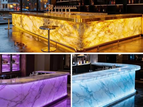 Flexible RGB LED sheet for Backlighting Dimmable, 24V 65W 288LEDs Multi-color Trimmable Flat Paper Thin Back Light Sheet Panel, 18.9X9.4 Inches Plug in LED Sheet with Spacers and Sticky Back (RGB) by SuperlightingLED - Image 9