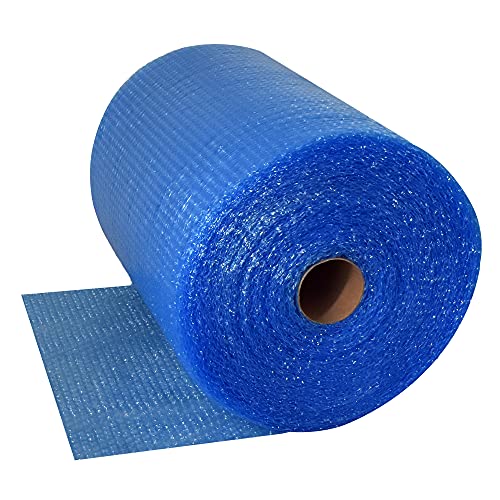 Triplast BIODEGRADABLE Blue Bubble Wrap Roll (500mm x 50m) | Small Air Bubble Cushioning Bubble Wrap for Moving House, Fragile Item Packaging and Protective Wrapping for Shipping & Storage