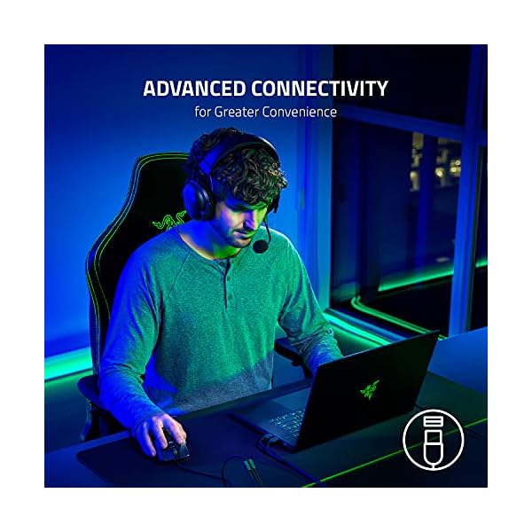 Razer Blade 15 Advanced - 15.6 Inch Gaming Laptop with 165Hz QHD Display (Intel Core i7-11800H, NVIDIA RTX 3070, 16 GB RAM, 1 TB SSD, Chroma RGB, Windows 11) UK Layout | Black - Image 8