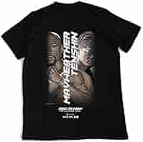 メイウェザー vs天心会場限定Tシャツ 超RIZINレア メイウェザー朝倉未来 Mサイズ 大会プリントTシャツ