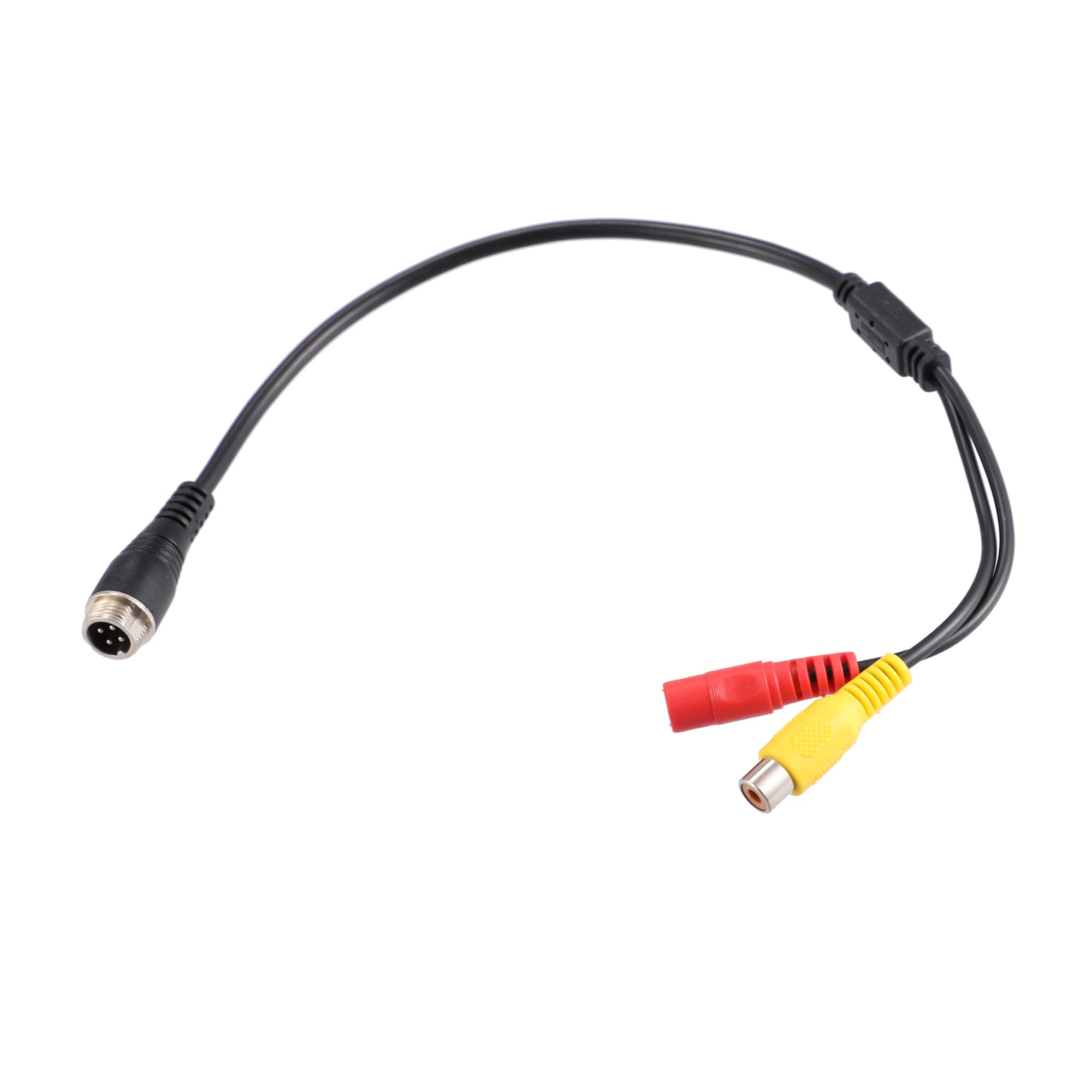 ABSOPRO - Adattatore M12 a 4 pin maschio a RCA AV femmina