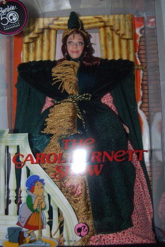 Muñeca Barbie The Carol Burnett Show Went with the Wind miniatura 2