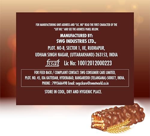 Image of BakeMate Snap It Milk & Chocolate Wafer - Pack of 1 (30 Pieces) - 600g | Crispy Wafer with Smooth Chocolate Filling | Birthday Chocolates.