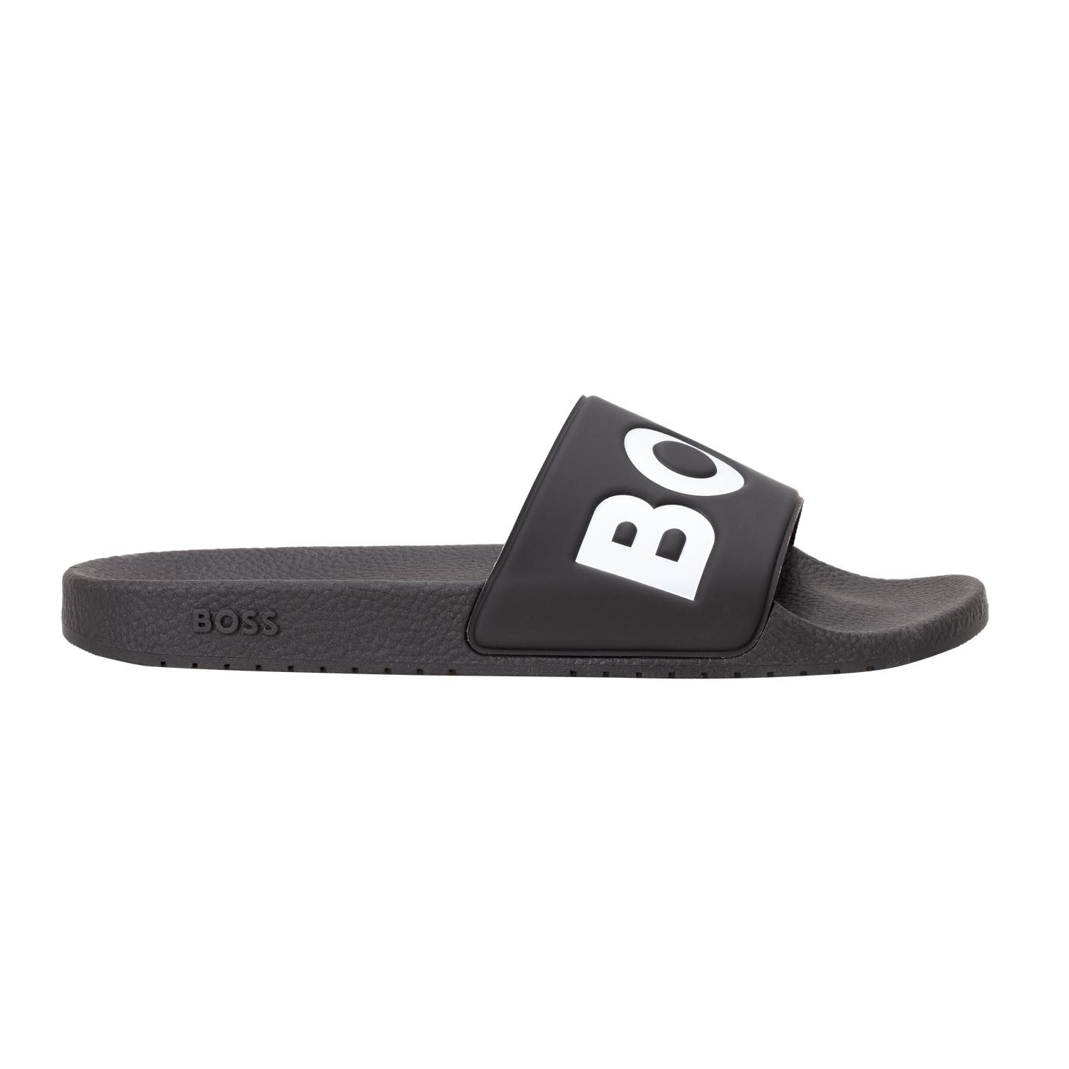 

                                                    BOSS, Aryeh Slide Sandals, Dark Black, 12