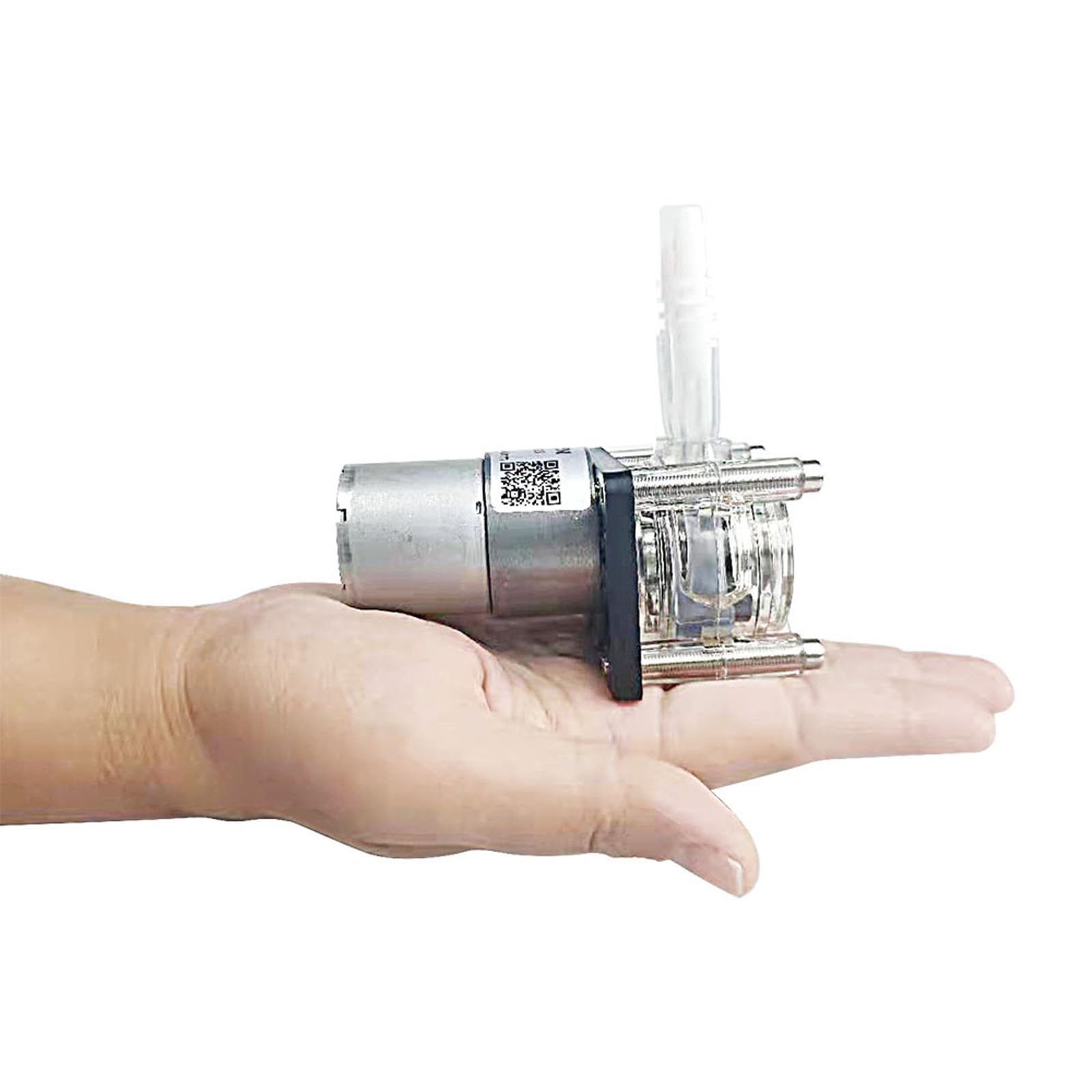 Pompe péristaltique à haut débit 500 ml/min 24 V pour aquarium - Dosage de liquide à roulement à billes - Pour laboratoire d'aquarium