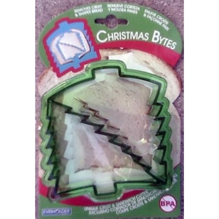 Evriholder Christmas Bytes Sandwich Crust Cutters