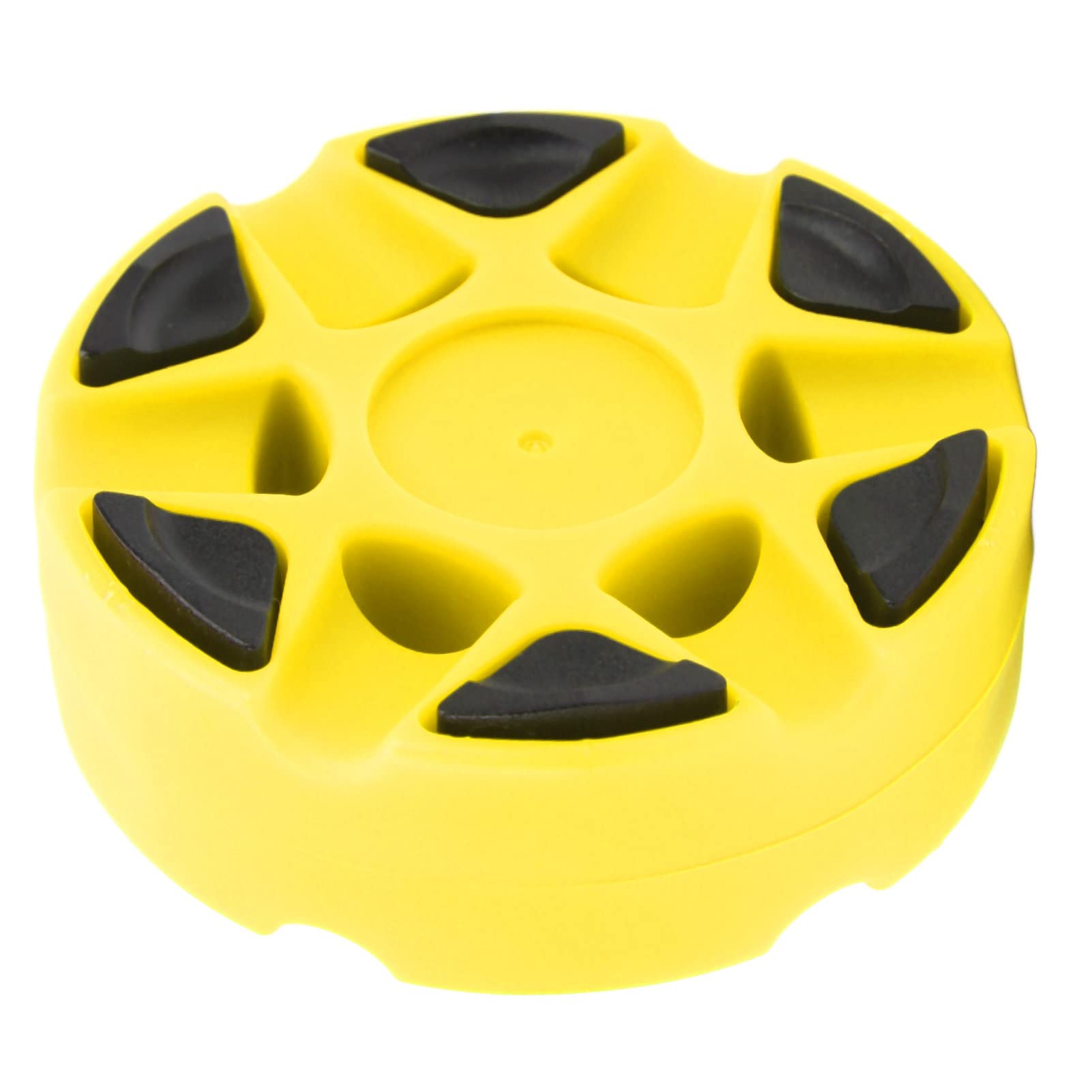 Cocoarm Disco da Hockey, Disco Durevole in Plastica Lucida per Allenamento, Design Facile da Scorrere per Uso Interno Ed Esterno di Hockey su Pista