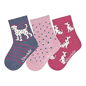 Sterntaler Söckchen 3er-Pack Dalmatiner baby-meisjes kousen