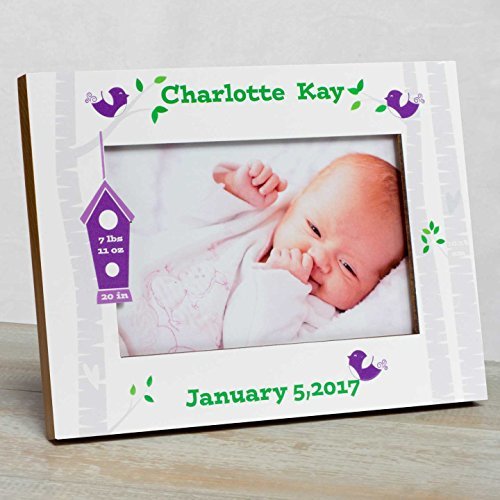 Personalized Baby Picture Frame, Baby Girl Picture Frame