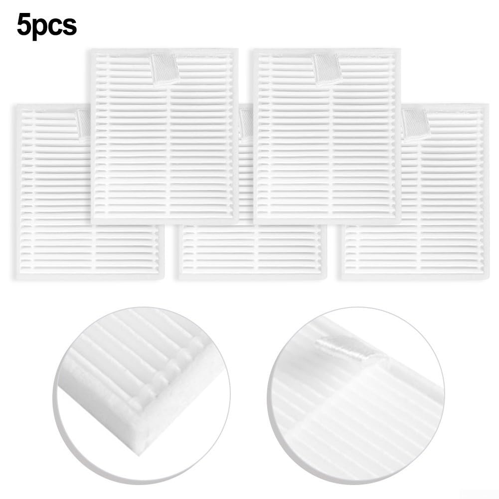 Lot De 5 Filtres De Rechange Pour Aspirateur Roomba Combo Et