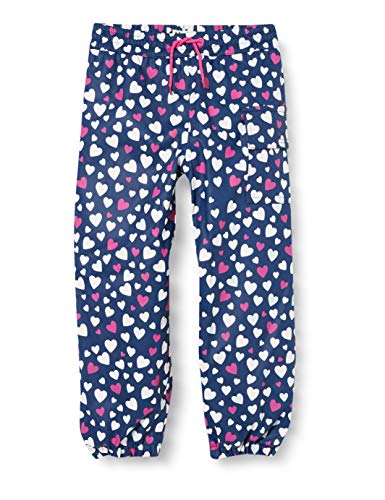 Preisvergleich Produktbild Hatley Mädchen Splash Pants Regenhose, Farbwechsel Konfetti Herzen, 4 Years