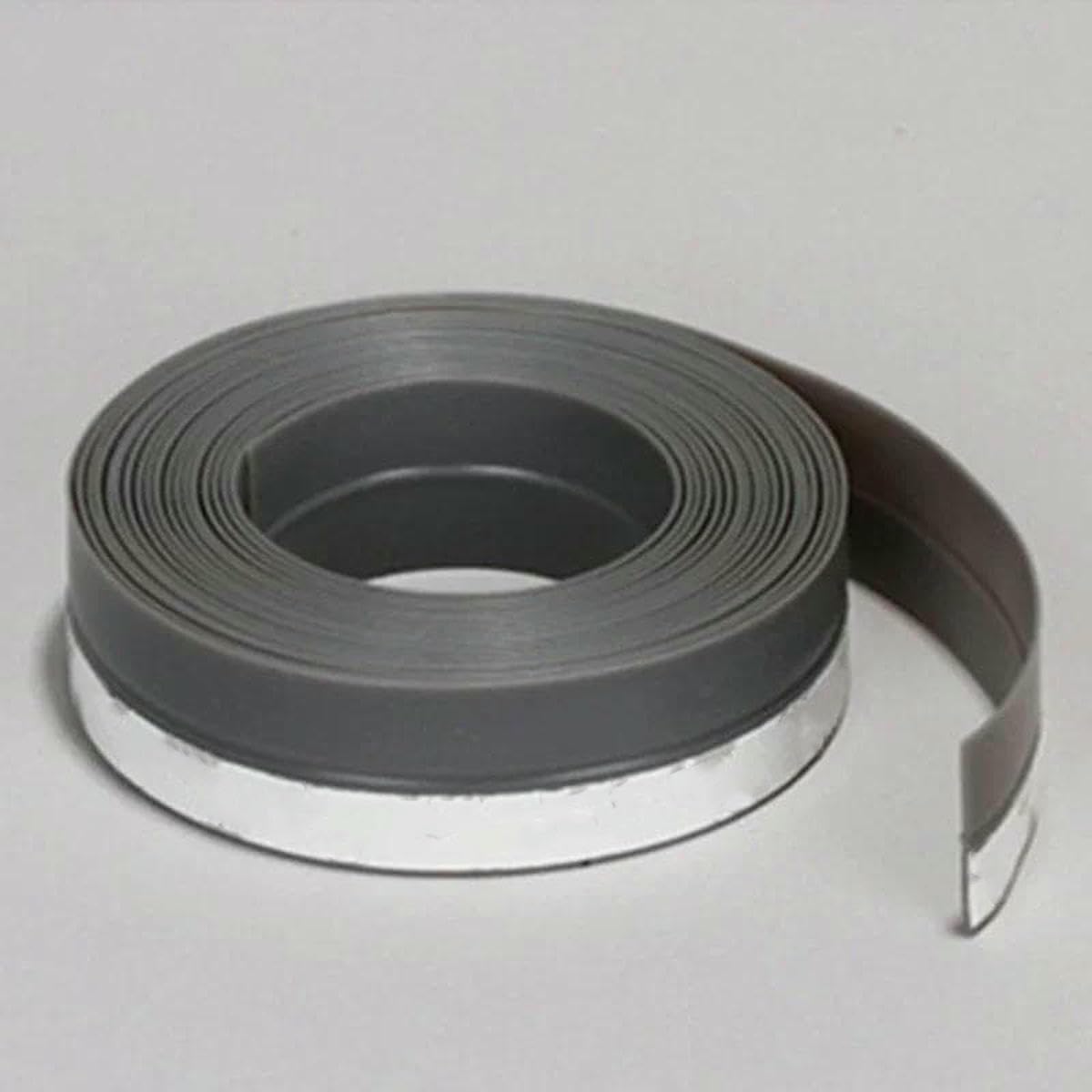 Yfshc Gray 25Mm 1 Meter Window Self Adhesive Dustproof Draught Strip Weatherstrip Seal Silicone Door - 25Mm-1 Meter