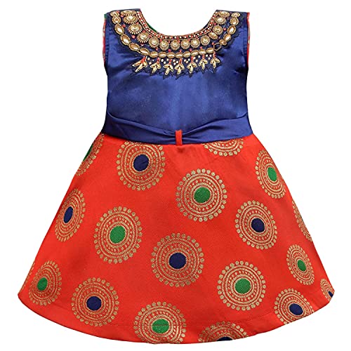Image of Wish Karo Baby Girls Frocks Dress for Girls-(fe2943)