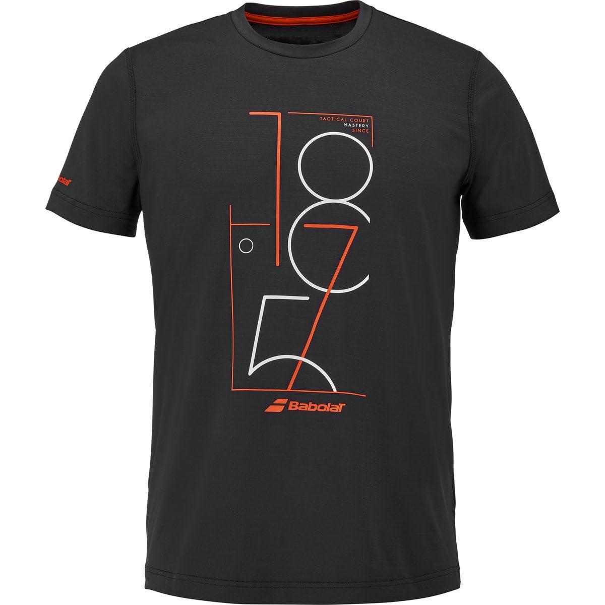 T-shirt Babolat Exercise Graphic L avec motif graphique moderne - 4