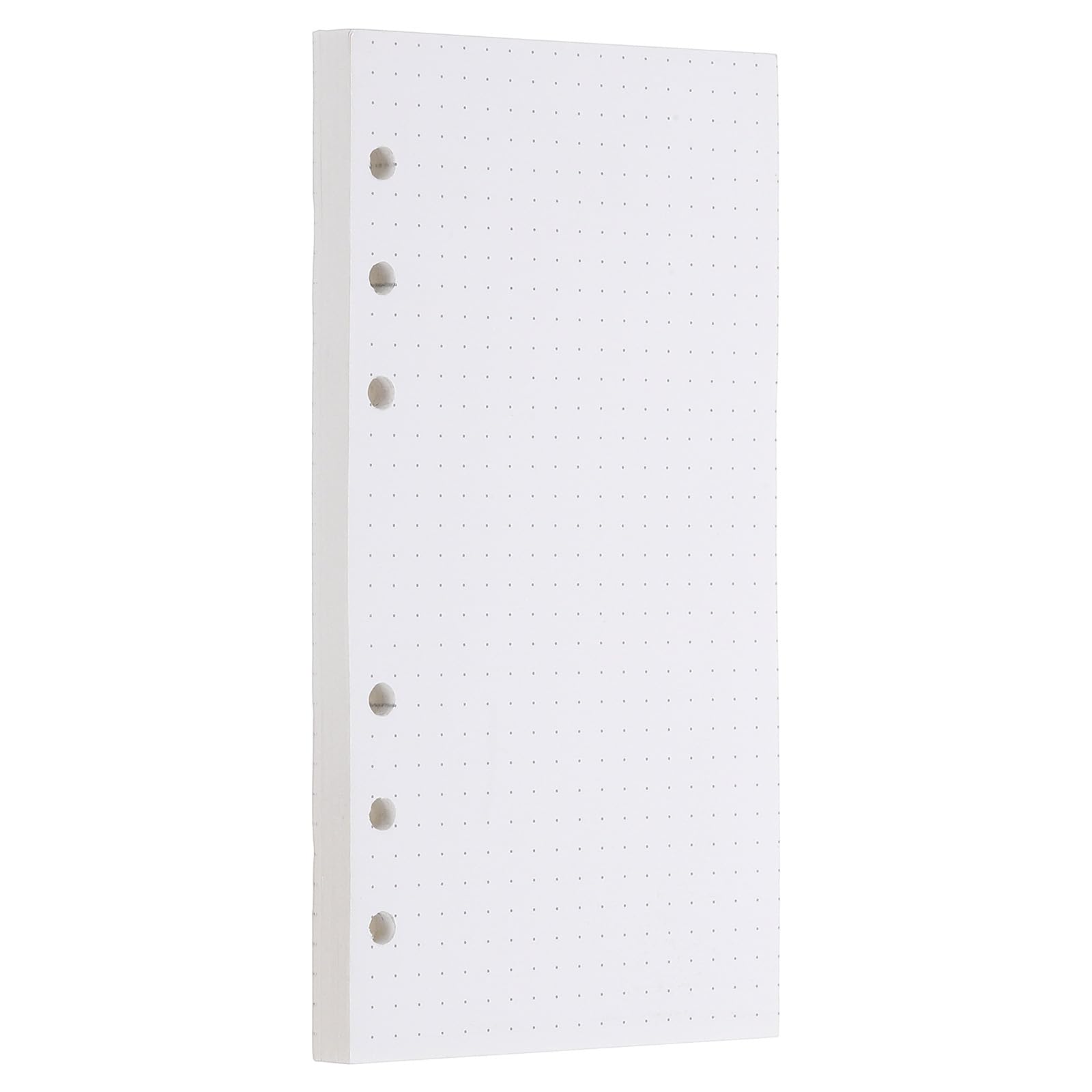 PATIKIL A6 Dot Grid Paper 6-Ring Binder Loose Leaf Planner Filler Paper Planner Inserts, 80 Sheets/160 Pages, Lined