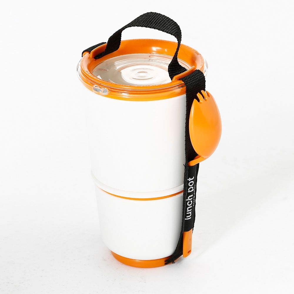 Black And Blum Double Lunch Pot (Orange)