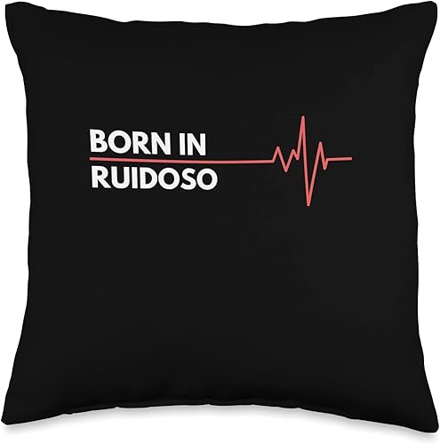 Made In Ruidoso New Mexico Co. Inc. Made in Ruidoso New Mexico City of Birth Birthplace Throw Pillow, 16x16, Multicolor
