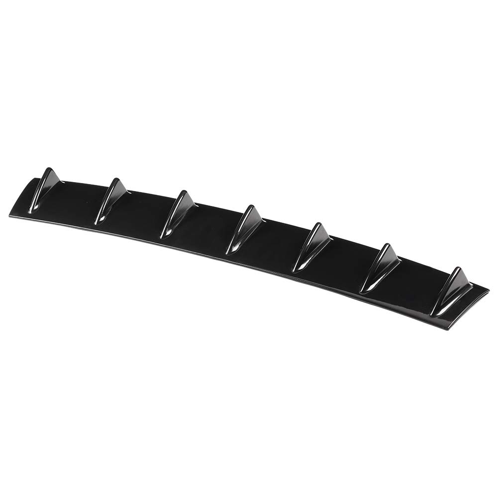 Spoiler Paraurti Posteriore, Diffusore a Labbro per Ala Spoiler per Pinna di Squalo per Telaio Paraurti Posteriore Universale per Auto (L)