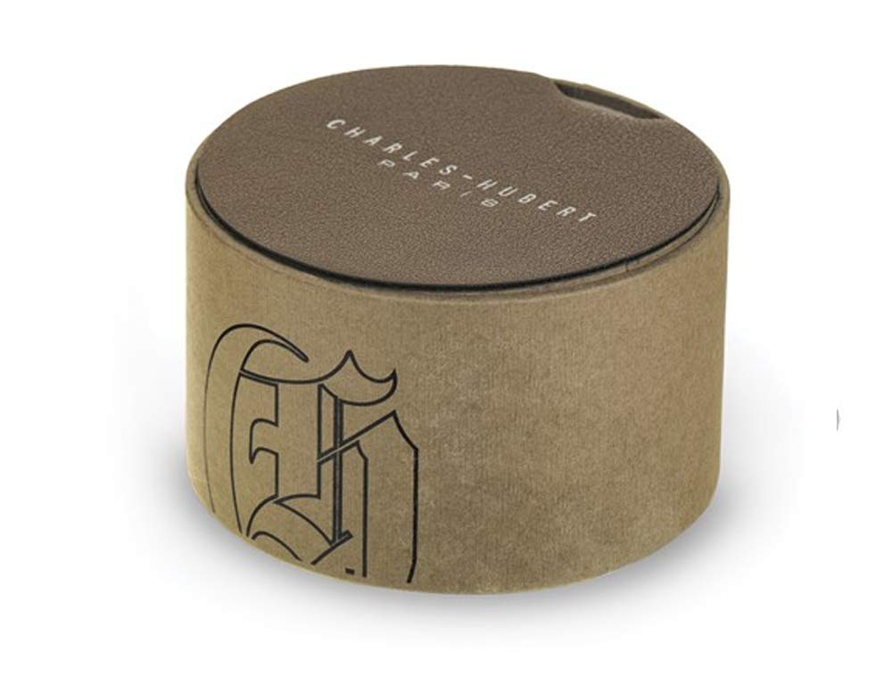 Gem And Harmony Charles Hubert 2-Tone Ribbon & Shield Pocket Watch (47mm)