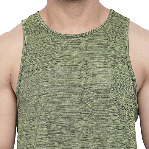 Image of CHKOKKO Men Polyester Printed Gym Co-Ord Sets Sleeveless Tank Top With Shorts