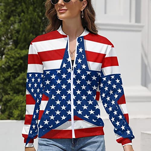 Womens Zip Varsity Jacket Vintage Casual College Baseball Jacket Coat Pullover4