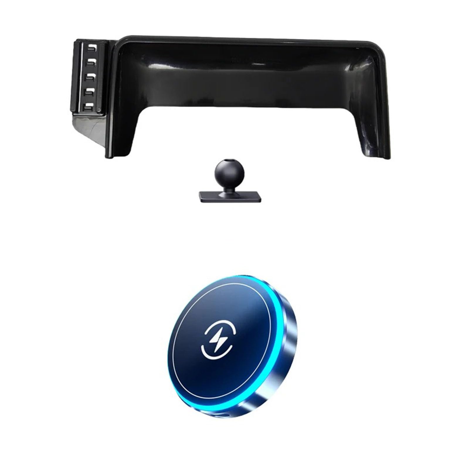 Soporte Móvil Coche para Mercedes-Benz Clase C W205 2016-2019, LHD Soporte para teléfono de Coche