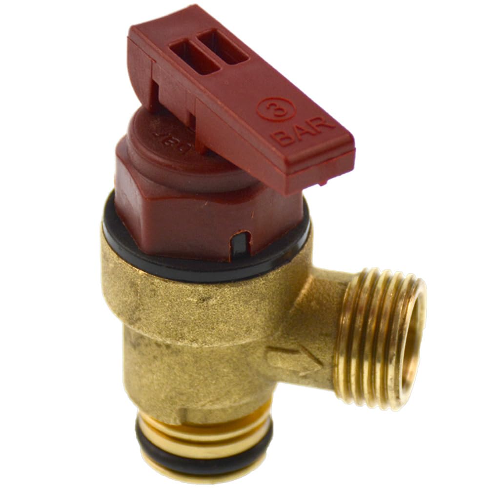 Pressure Relief Safety Valve Compatible with Vaillant ECOTEC Plus VUW 824 831 837 Boiler, Boiler PRV