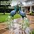 Kircust Solar Metal Peacock Statues - Set of 2 Weatherproof Outdoor Decor with Solar Lights for Garden, Yard, or Patio - Elegant Peacock Gifts