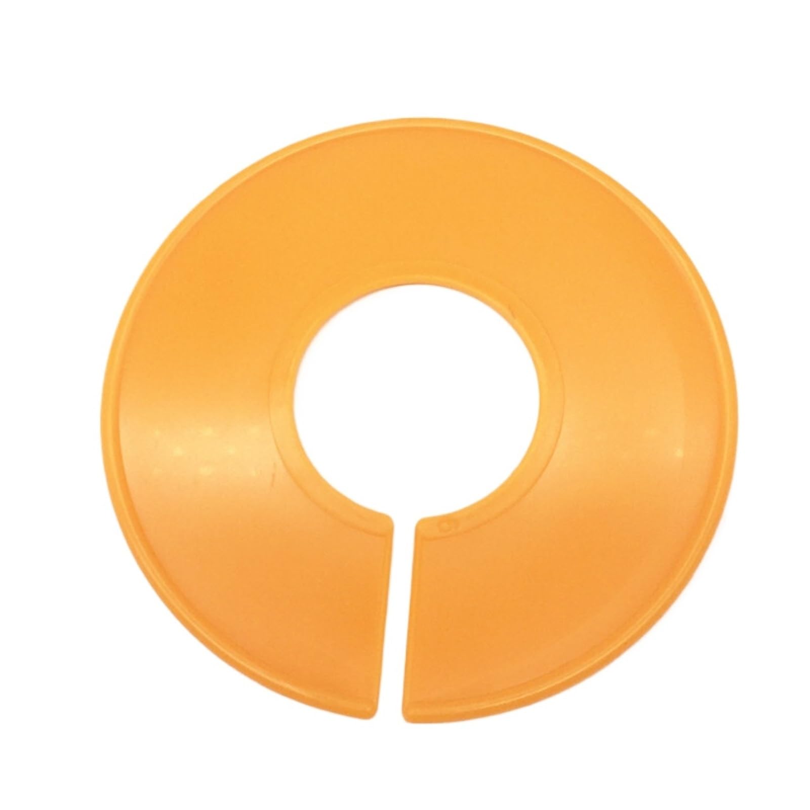 Luvafey Hanger Dividers 30pcs Plastic Clothing Rack Size Dividers Round Hangers Closet Garment Tags Marking Ring for Clothing Size Type Sorting Writable and Reusab(Orange)