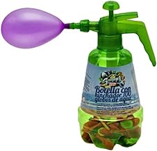 Gerimport Botella con Hinchador 100 Globos De Agua