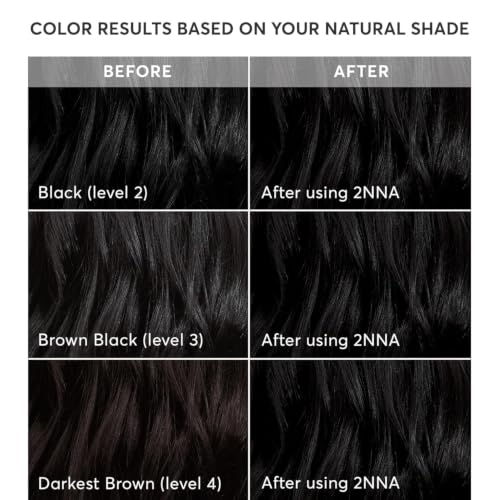 Image of Madison Reed Radiant Hair Color Kit - 2NNA Darkest Cool Black with Ash Undertones (Pescara Black), Salon-Quality Permanent Hair Dye, 100% Gray Coverage | PPD-Free & Ammonia-Free, 1 Pack