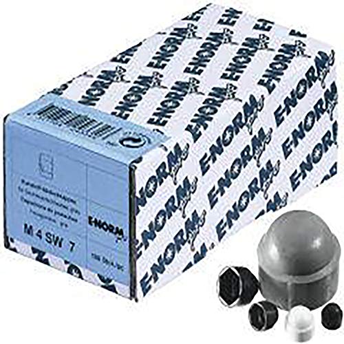 Preisvergleich Produktbild Format 4317784243360 Abdeckkappen Kst grau M6 SW10 HP Sechskantmuttern