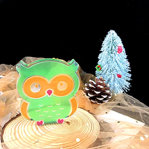 Owl Car Freshie Molds - 3D Animal Freshie Silicone Mold For Aroma Beads And Baking, Suitable For Small Car Vent Freshies, Soap Molds, Candle Molds, Clay Molds #TOP3