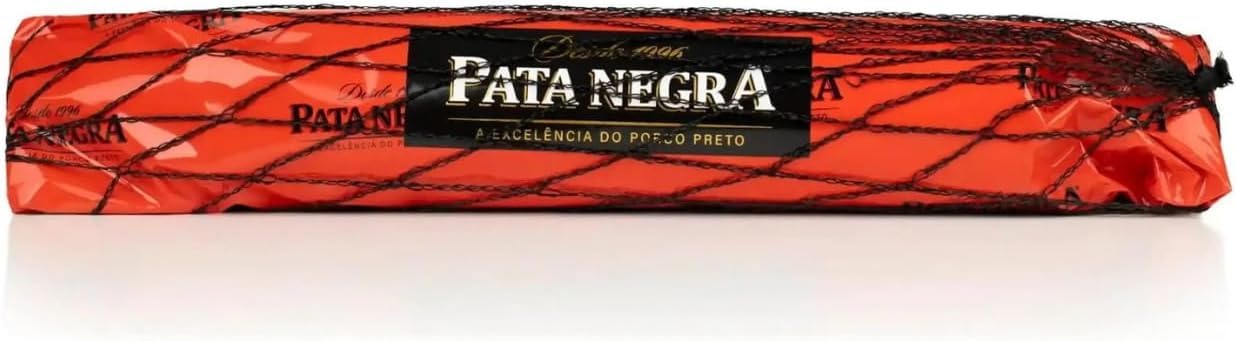 Trocken gereifter Lendenbraten – 3er-Pack Paio aus schwarzem Iberico-Schweinefleisch Pata Negra – Gourmet-Trockenfleischwaren – Traditionelle geräucherte Iberico-Wurst, vakuumverpackt – 450/650 g